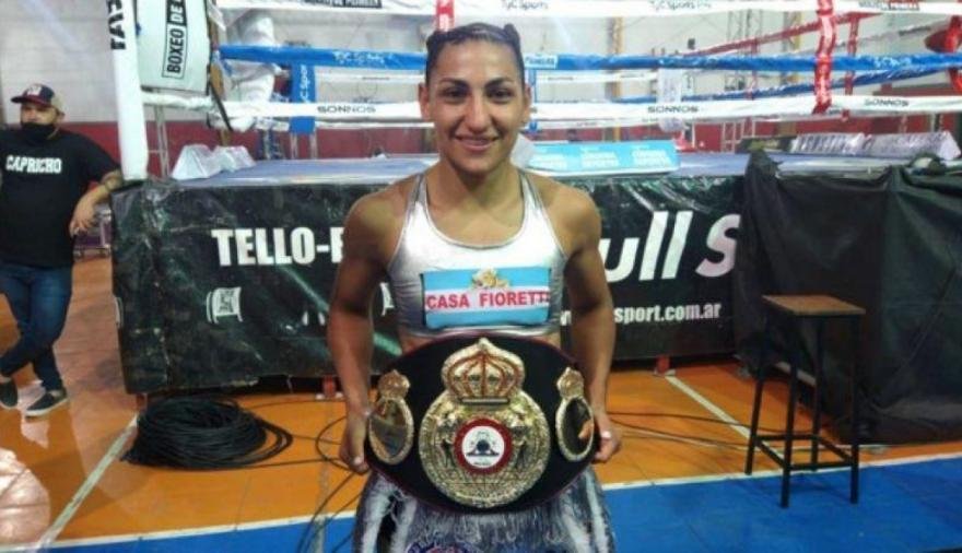 Nazarena Romero, campeona del mundo y en la historia grande del boxeo de Catamarca