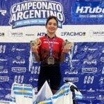 Maité Ovejero se coronó campeona en el Campeonato Argentino de MTB